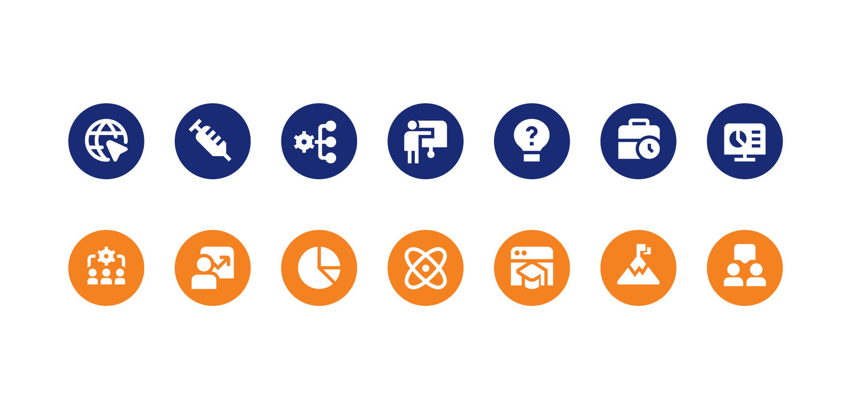 Sample of JSI's icons