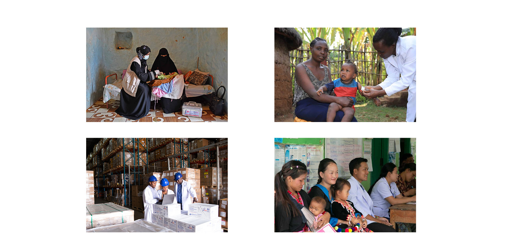 Samples of imagery used in publications