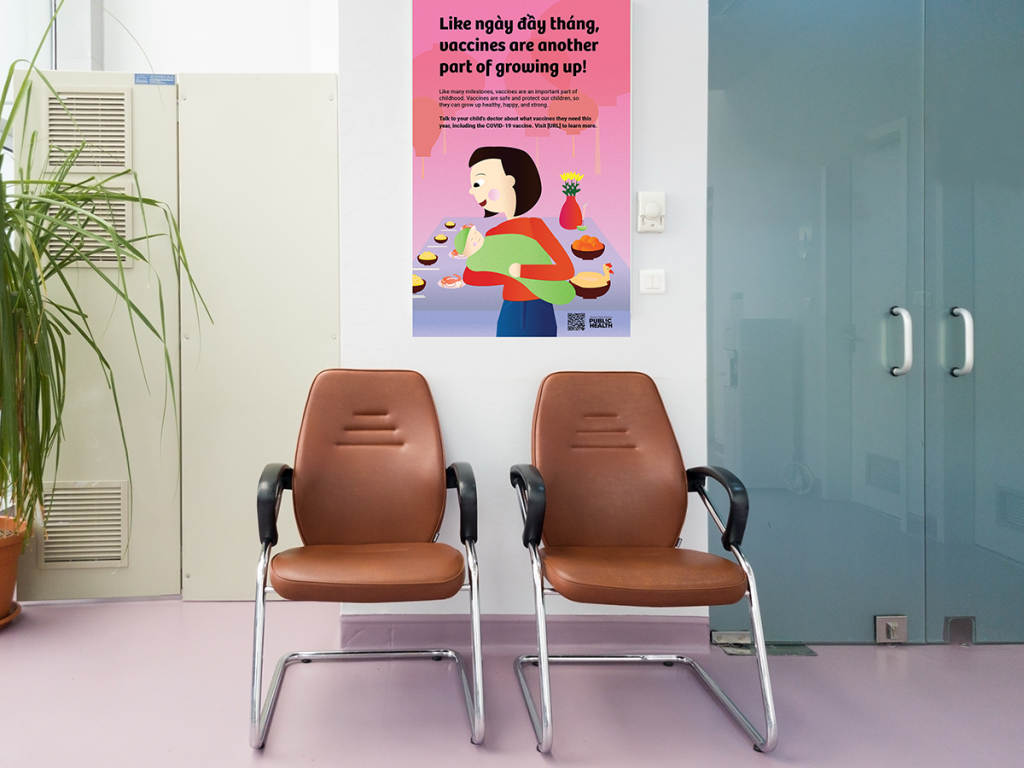 Waiting room poster